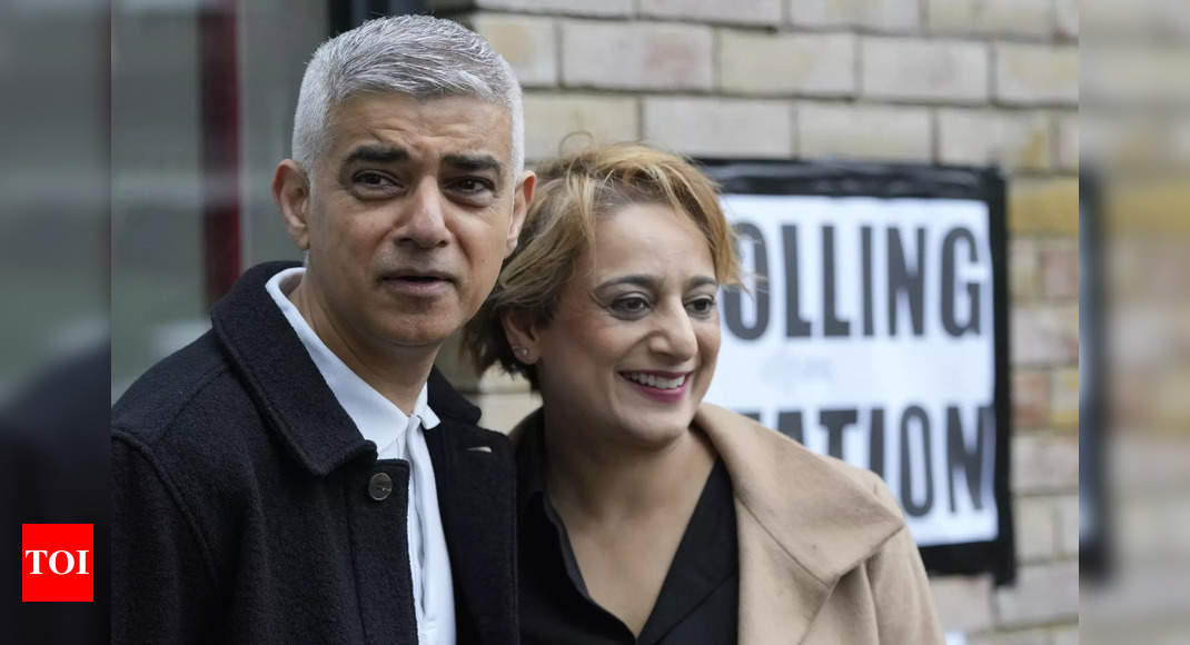 London mayor Khan wins historic third term as Tories routed in local polls – Times of India