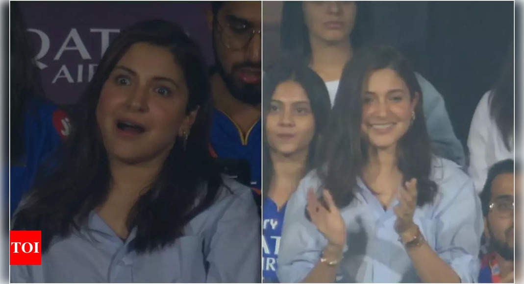 Anushka Sharma’s Many Moods in the Stands Captured by Netizens | – Times of India