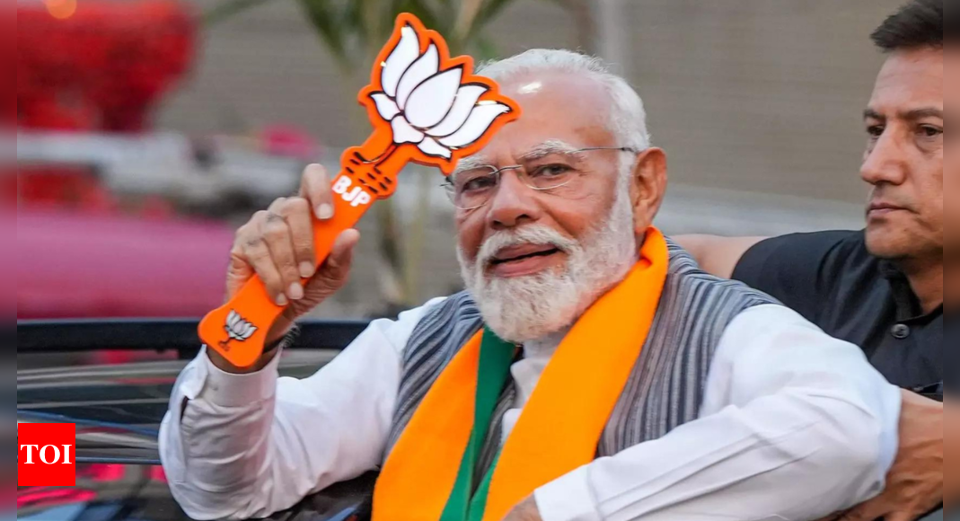 Ayodhya decks up for PM Modi’s first visit since ‘Pran Pratishtha’, roadshow | India News – Times of India