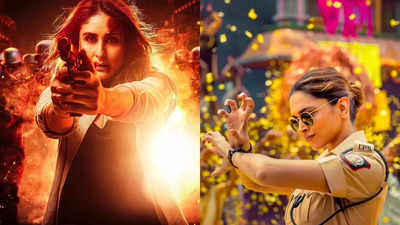 Kareena Kapoor Khan says she and Deepika Padukone have strong parts in 'Singham Again' even though it's a 'male testosterone' movie