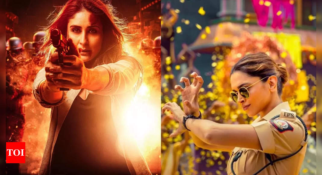 Kareena Kapoor Khan says she and Deepika Padukone have strong parts in ‘Singham Again’ even though it’s a ‘male testosterone’ movie | Hindi Movie News – Times of India