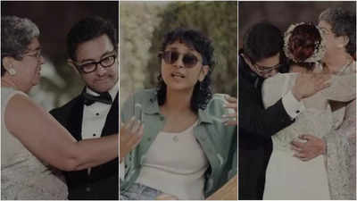 Aamir Khan dances with ex-wife Reena Dutta in daughter Ira Khan's wedding video, Kiran Rao feels a sense of security