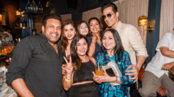 Rupali Ganguly hosts a birthday party for family and friends