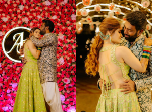 Newlyweds Arti, Dipak's love-filled sangeet snaps