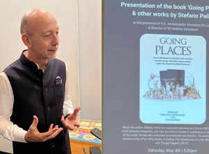 From business travels to spiritual experiences: Book presentation of ‘Going Places’ by Stefano Pelle