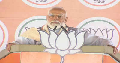 SP, Congress work only to benefit their families, vote banks: PM Modi in UP's Etawah