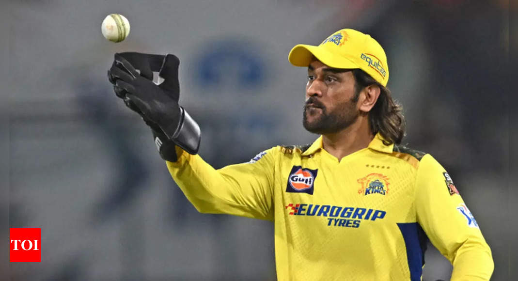 MS Dhoni becomes first player to achieve this massive record in IPL | Cricket News – Times of India