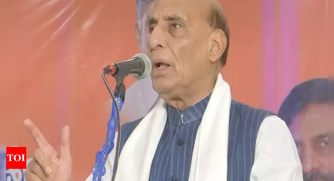One nation, one election in five years, says Rajnath Singh | India News – Times of India