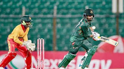 Bangladesh cruise to six-wicket win over Zimbabwe in second T20I