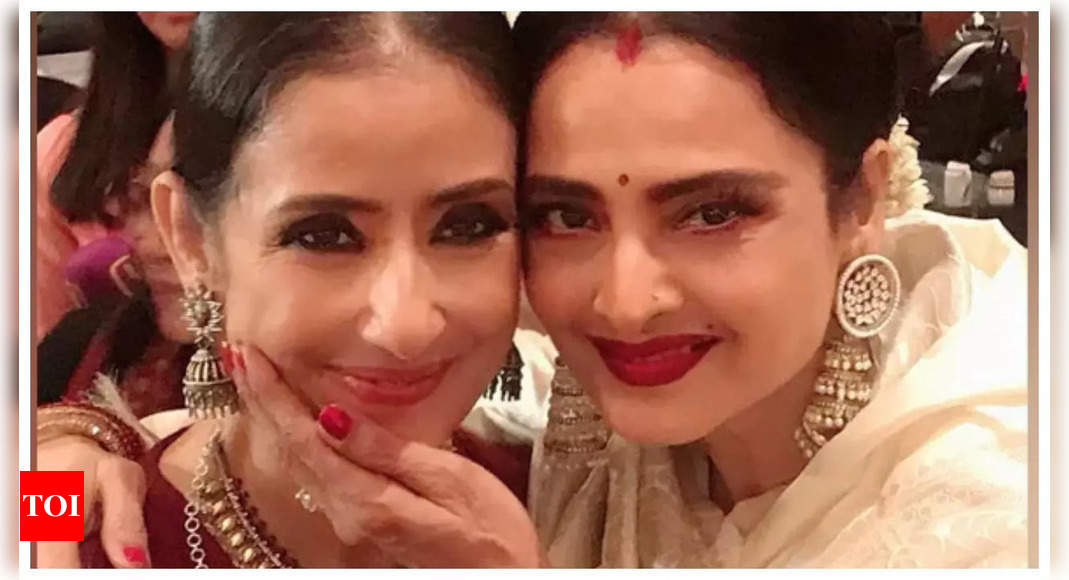 Manisha Koirala reveals Rekha was offered her ‘Heeramandi’ role 18 years ago; recalls getting a call from the veteran star | – Times of India