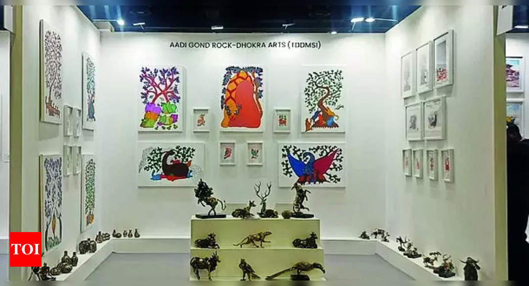 Gondi Paintings: Gond tribal art makes it to Dubai expo | Nagpur News ...