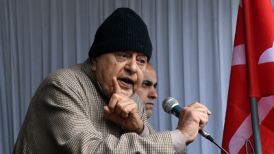 'Pakistan not wearing bangles': Farooq Abdullah on Rajnath Singh's remark on PoK