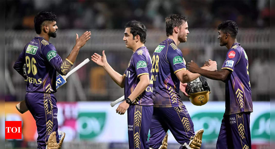 On top of IPL standings: Kolkata Knight Riders credit Gautam Gambhir’s winning formula | Cricket News – Times of India