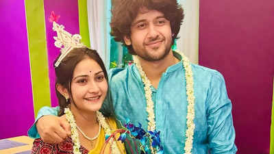 Mithai co-stars Adrit Roy and Kaushambi Chakraborty to get hitched soon, share pictures from their 'Aiburobhat’