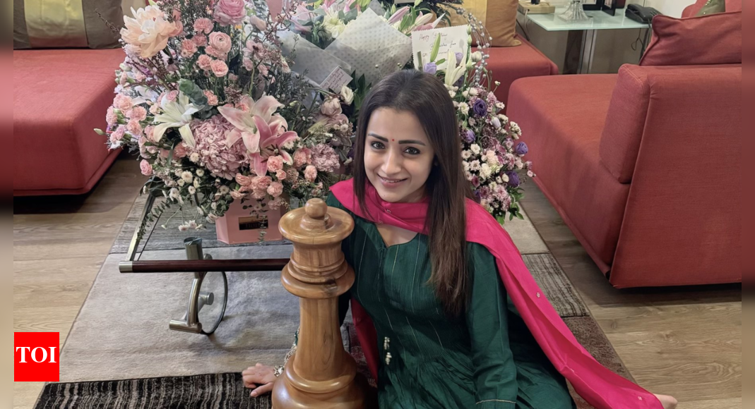 Trisha's Low-key Birthday Celebration! The Actress Expresses Her 