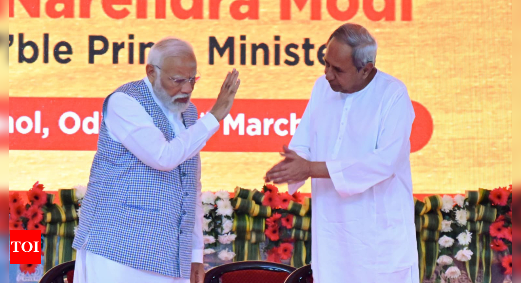‘Odisha needs a CM who …’: PM Modi takes a dig at Naveen Patnaik | India News – Times of India