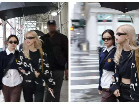 BLACKPINK stars Jennie and Rose take over NYC ahed of Met Gala 2024