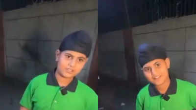 10-year-old Delhi boy sells rolls after father's death, video goes viral