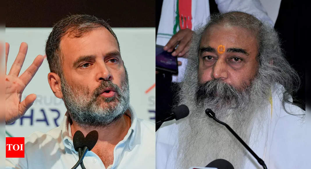 Acharya Pramod Krishnam Sacked Congress Leader Claims Rahul Gandhi Had Planned To Overturn Ram 8356