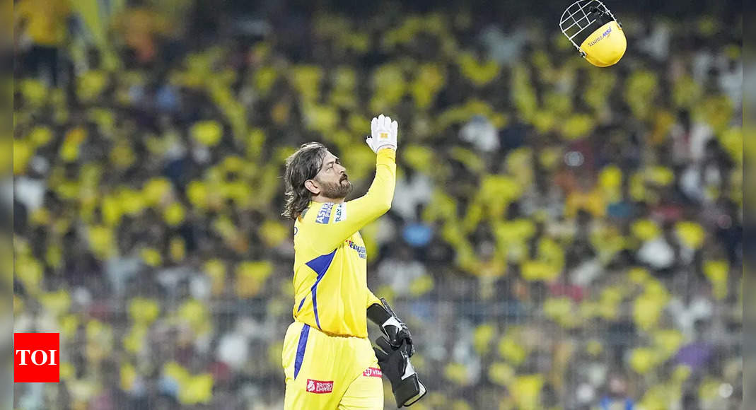 ‘It’s for MS Dhoni…’: Preity Zinta speechless as Punjab Kings home venue turns yellow for CSK legend | Cricket News – Times of India