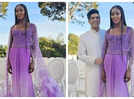 Naomi Campbell makes heads turn in a Manish Malhotra's custom-made beaded, lavender sari; fans REACT - See photos
