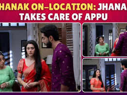 Jhanak on-location: Jhanak is always there to motivate Appu