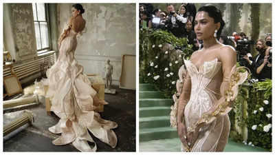 Indian fashion entrepreneur Mona Patel WINS the Met Gala 2024 in jaw-dropping creation with moving butterfly wings - WATCH