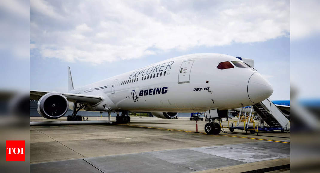 FAA to investigate after Boeing says workers in South Carolina falsified 787 inspection records – Times of India
