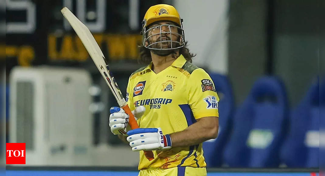 IPL: Leg-muscle tear forcing MS Dhoni to bat down the order | Cricket News – Times of India