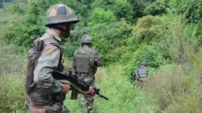 Encounter between security forces and terrorists underway in J&K's Kulgam district