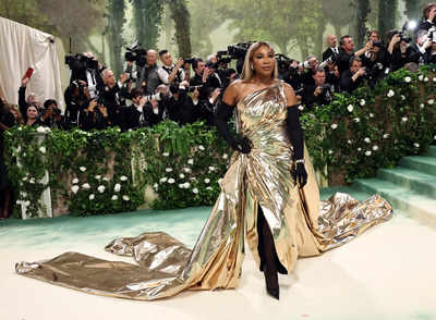 Serena Williams dressed like a 'trophy' for Met Gala 2024