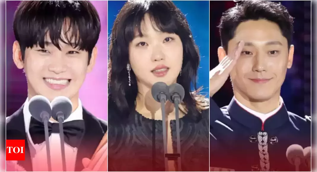 Baeksang Arts Awards 2024: Kim Soo Hyun, Lee Do Hyun, Kim Go Eun and others win big – Complete list winners – Times of India