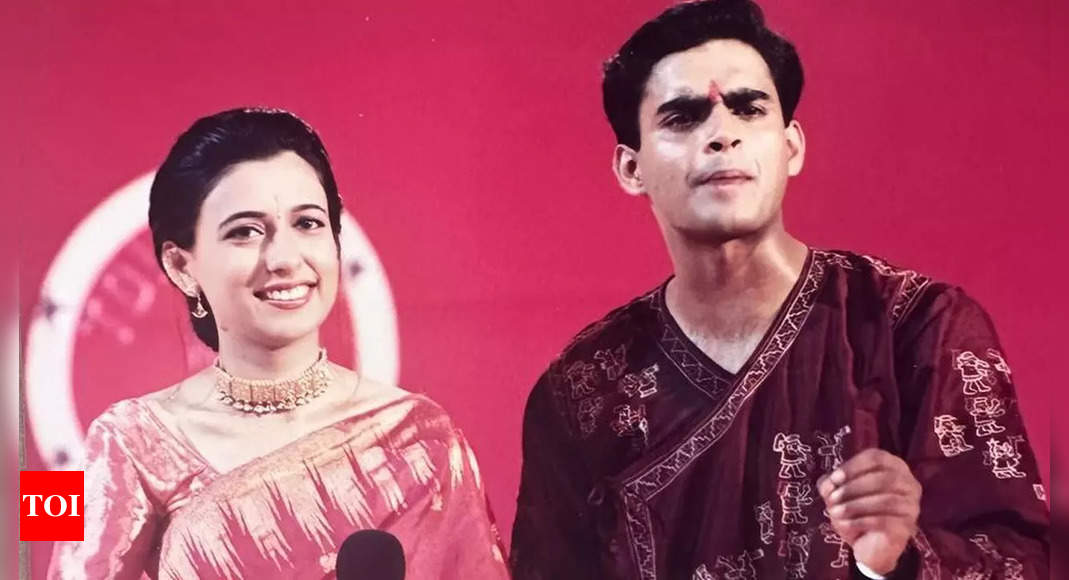 Mini Mathur’s pictures from her first day as TV host with R Madhavan are making millennials nostalgic | Hindi Movie News – Times of India