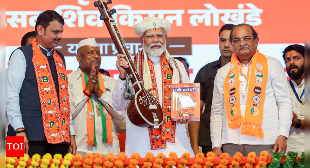 Give 400 to BJP, make sure Congress can't lock down Babri temple: PM Narendra Modi |  Indore News