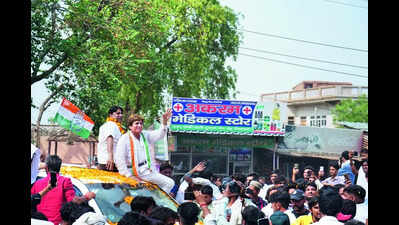 I’m asking for a small house here, let me live among you: Raj Babbar in Nuh