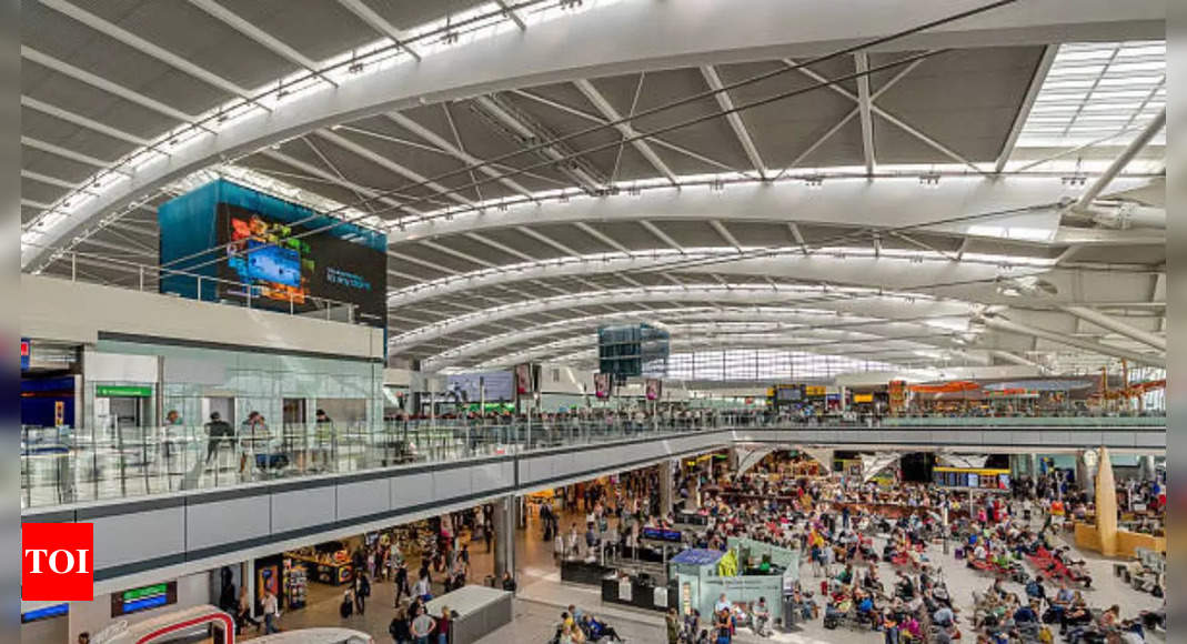 Travelers stranded as widespread delays hit UK airports – Times of India