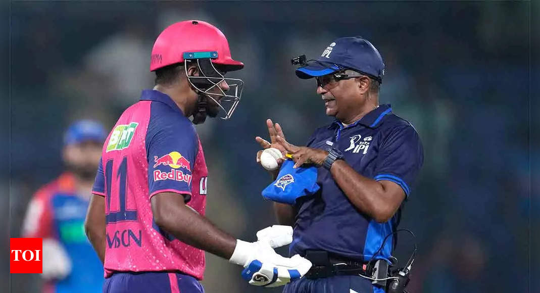 IPL 2024: Sanju Samson fined for breaching Code of Conduct | Cricket News – Times of India