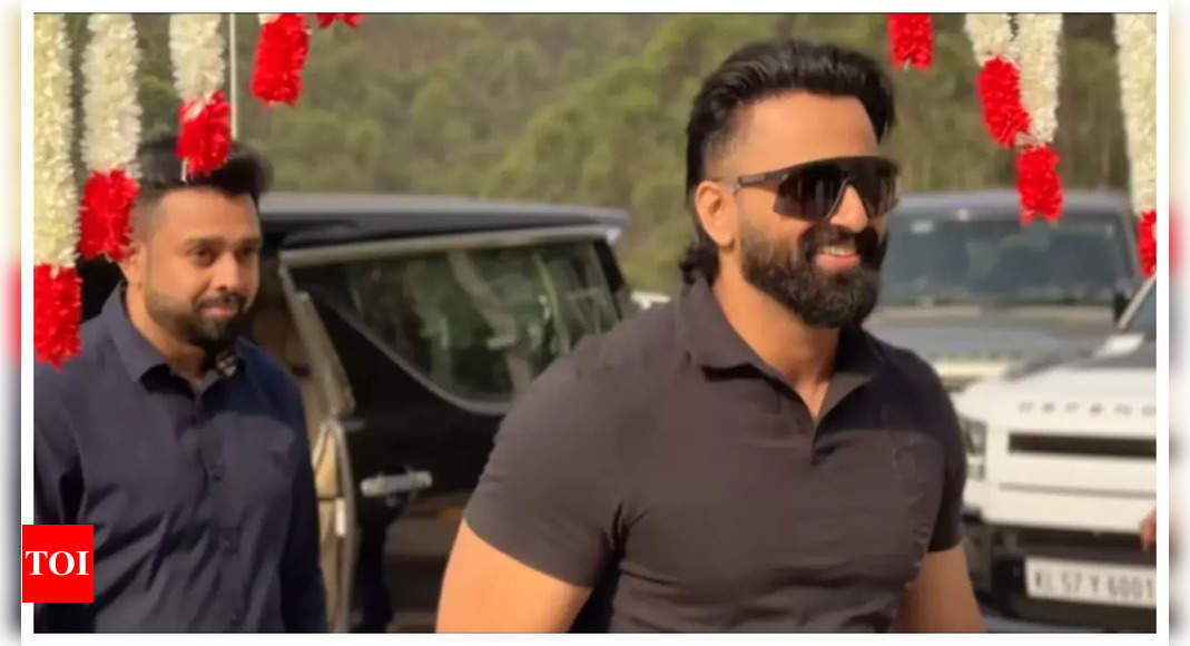 Watch: Unni Mukundan unveils stylish BTS video as 'Marco' shoot ...