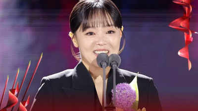 My Name Is Loh Kiwan actress Lee Sang Hee's touching acceptance speech leaves audience in tears at 60th Baeksang Arts Awards