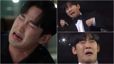 Kim Soo Hyun hilariously recreates his iconic crying scene from ‘Queen of Tears’ at the 2024 Baeksang Arts Awards
