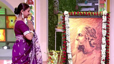 Didi No. 1: Rachana Banerjee hosts a special episode celebrating Rabindra Jayanti