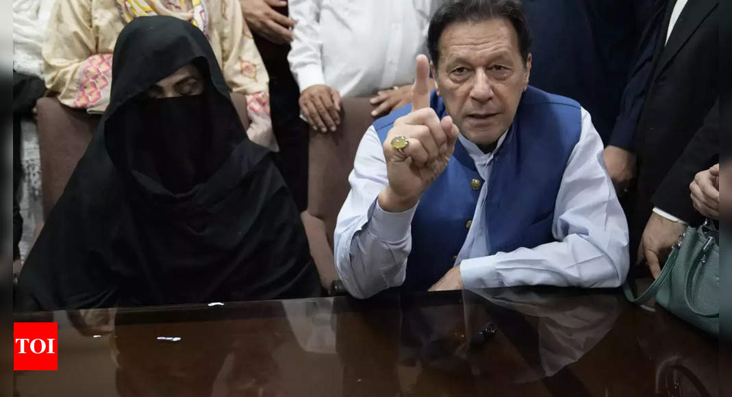 Former Pak PM Imran Khan’s wife moved to jail on her request, lawyer says – Times of India