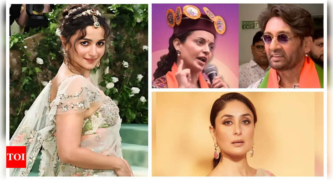 Shekhar Suman on campaigning for Kangana Ranaut, Kareena Kapoor shares a cryptic post, Alia Bhatt becomes the most visible attendee at met Gala: TOP 5 entertainment news of the day | – Times of India