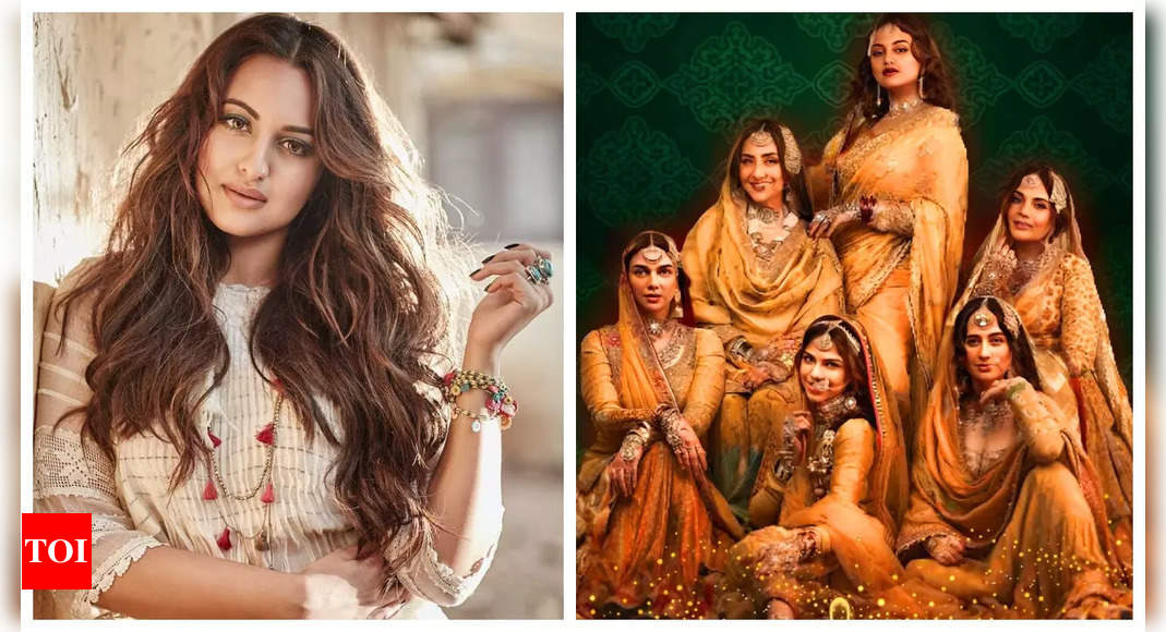 Sonakshi Sinha REACTS to reports of female rivalry on sets of ‘Heeramandi’: ‘Try and get a six-hero film together…’ | – Times of India