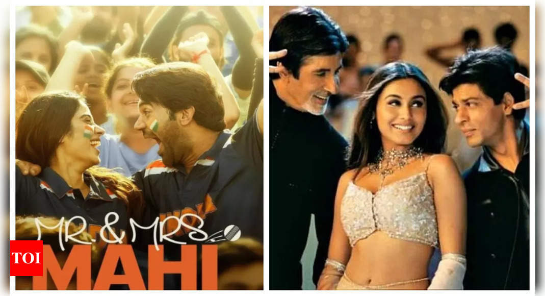 Will Janhvi Kapoor-Rajkummar Rao’s ‘Mr and Mrs Mahi’ recreate the ‘Shava’ song from ‘Kabhi Khushi Kabhie Gham’? Netizens speculate… | – Times of India