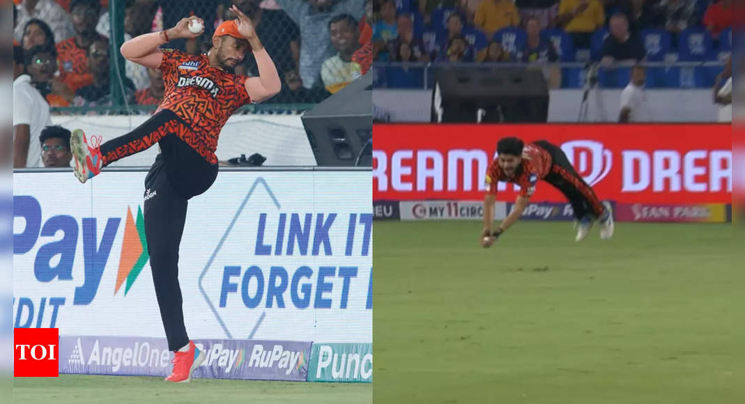 On-field brilliance! Nitish Kumar Reddy and Sanvir Singh’s stunning catches rock LSG early. Watch | Cricket News – Times of India