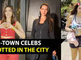 #CelebritySpotting: From Nora Fatehi to Kriti Sanon, B-Town stars spotted in Mumbai