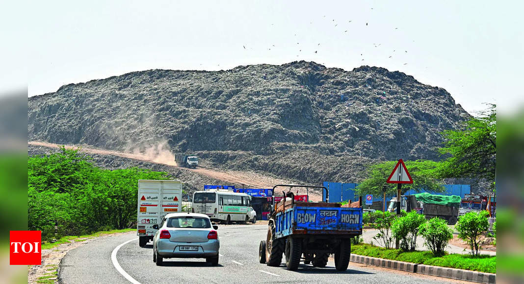 Garbage On Road: Nod to Landfill Site May Be Revoked Due to Garbage and ...