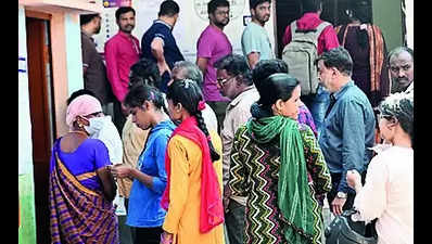 Efforts by EC pay off as voter turnout improves across Kittur Karnataka