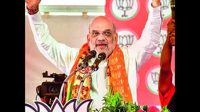 Indi alliance will put ‘Babri’ lock on Ram Mandir: Shah in Kheri